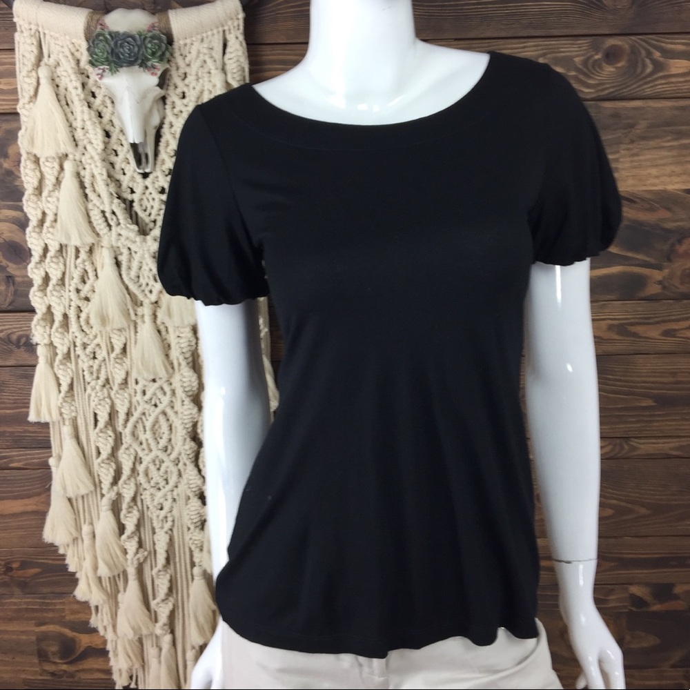 Banana Republic | Puff Sleeve‎ Tee Blouse